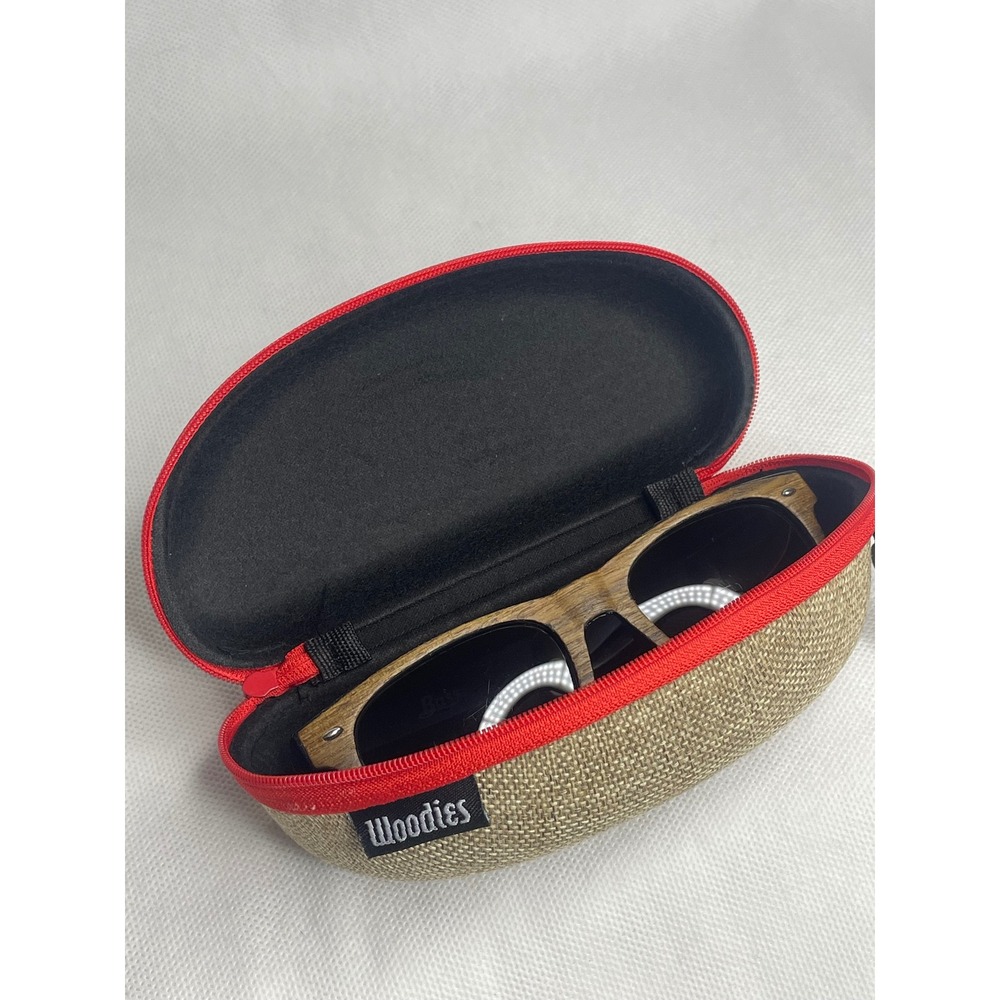 Bass Classic Woodies Sunglasses Brown Wood Panel Floating OSFM Unisex Mod0817 - Picture 14 of 15
